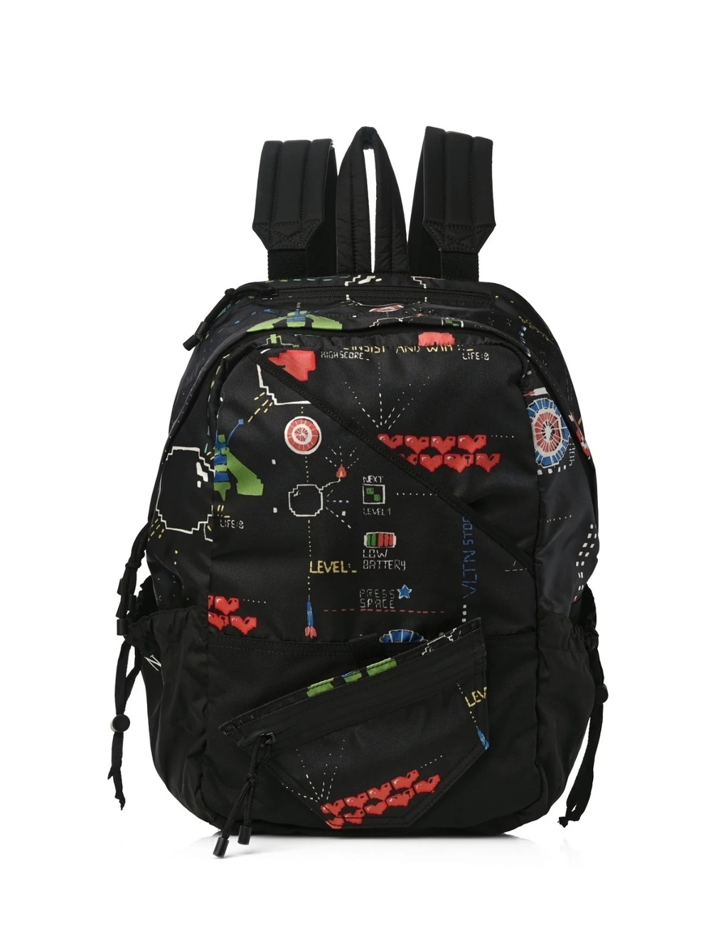 Valentino Garavani Nylon Game Print Backpack